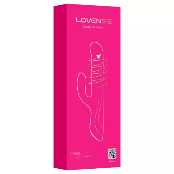 Lovense Velvo - Pöörlevate pärlitega G-punkti ja kliitori vibraator