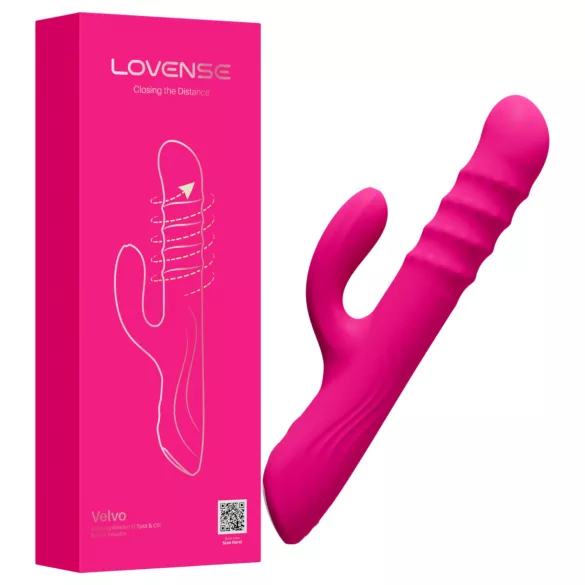 Lovense Velvo - Pöörlevate pärlitega G-punkti ja kliitori vibraator