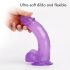 Tracy's Dog Jelly 8 - iminapaga, munanditega dildo (lilla)