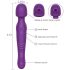 Tracy's Dog Wand - pulsiline massaaživibraator (lilla)