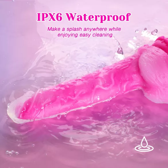 Tracy's Dog Jelivoy-Mid - realistlik vibraator - 20 cm - roosa