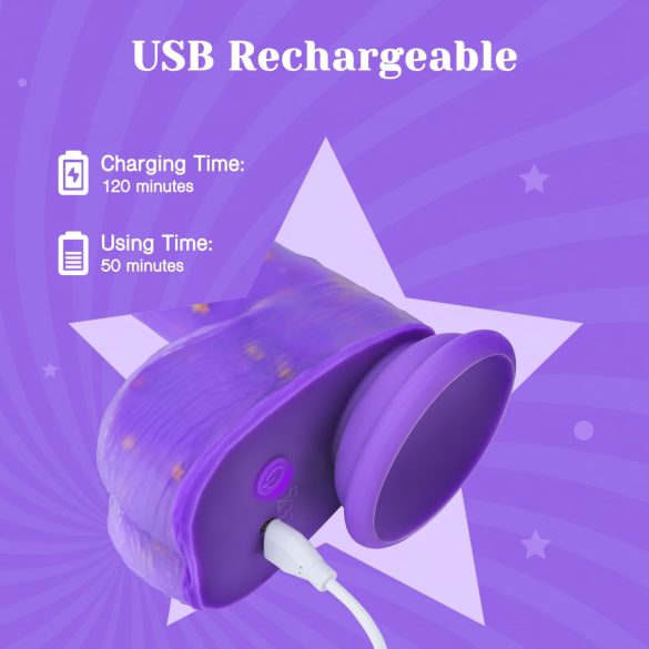 Tracy's Dog Jelivoy - realistlik vibraator - 22cm - lilla