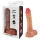 FeelSkin - üliauhtne realistlik munanditega dildo - naturaalne (21 cm)
