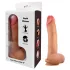 FeelSkin - ülirealistlik munanditega dildo (naturaalne, 20,5 cm)