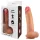 FeelSkin - ülireaistlik munanditega dildo (naturaalne, 22 cm)