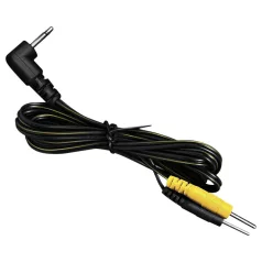   DG-LAB - elektroodikaabel 2,5 mm jackilt 2 mm tihvtidele (must)
