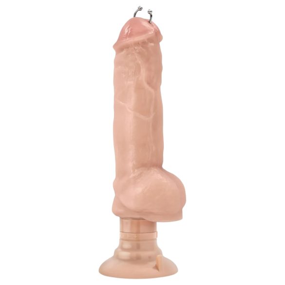 Blush Bad Boy - vibraator piercinguga - 33 cm naturaalne