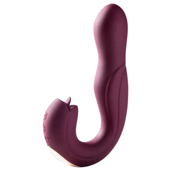 Honey Play Box Joi - pöörlev G-punkti vibraator - limpsav ots - lilla