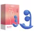 Honey Play Box Melody - rakenduse juhitav pärlitega 2in1 vibraator (sinine)