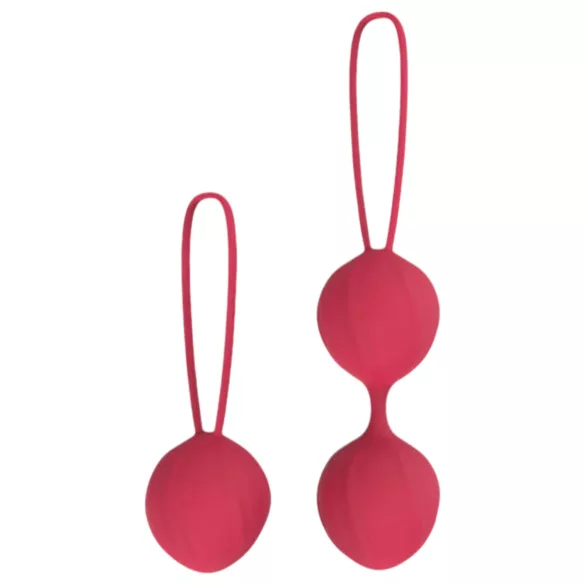 Cotoxo Cherry - geishakuulide komplekt 2-osaline - punane