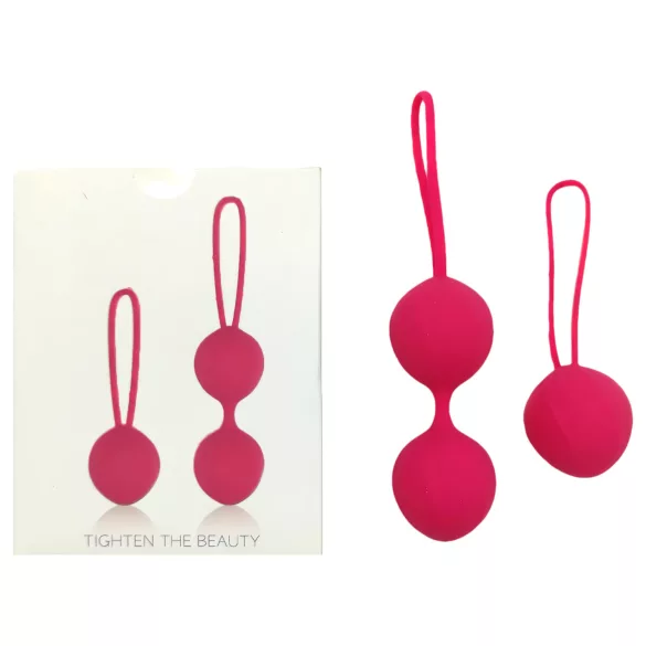 Cotoxo Cherry - geishakuulide komplekt 2-osaline - punane