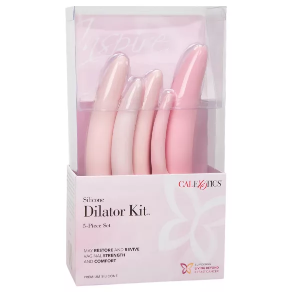 CalExotics Inspire - tupe dilataatorite komplekt - roosa