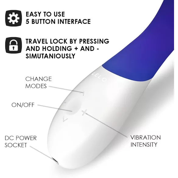 LELO Mona Wave - G-punkti vibreerija - veekindel - sinine