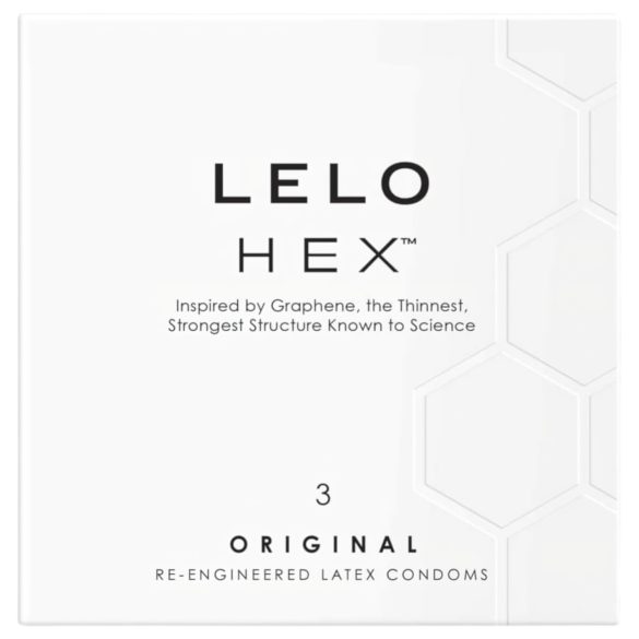 LELO Hex Original - luksus kondoomid (3 tk)