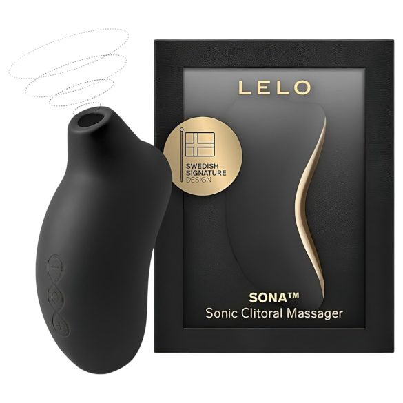 LELO Sona - helilainete kliitori stimulaator (must)