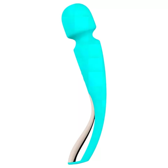 LELO Smart Wand 2 - suur massaaživibraator - akuga - türkiissinine