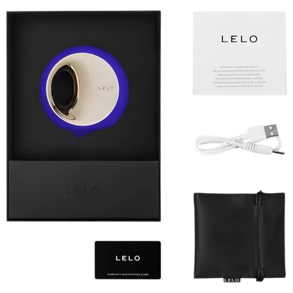 LELO Ora 3 - oraalseksi simulaator ja kliitorivibraator (sinine)