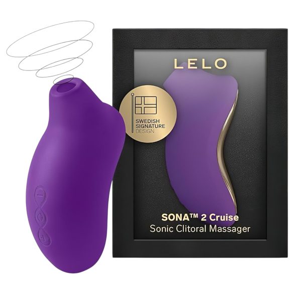 LELO Sona 2 Cruise - helilainetega kliitori stimulaator (lilla)