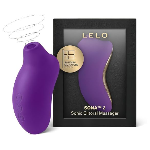 LELO Sona 2 - helilaine kliitori stimulaator (lilla)
