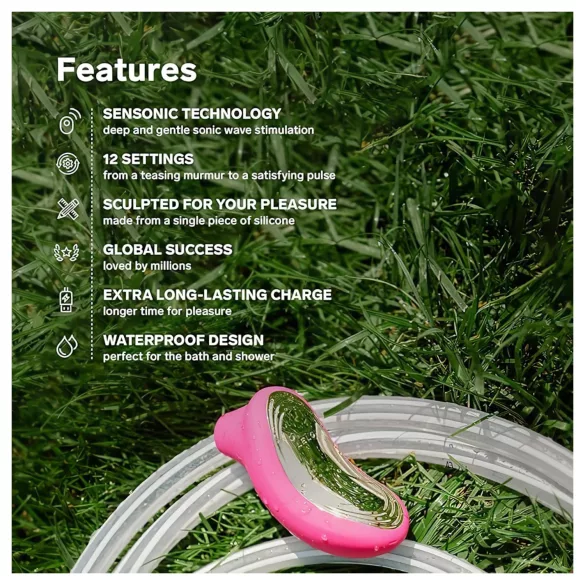 LELO Sona 2 - kliitoristimulaator helilainetega - must