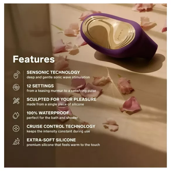 LELO Sona 2 Cruise - kliitoristimulaator helilainetega - must