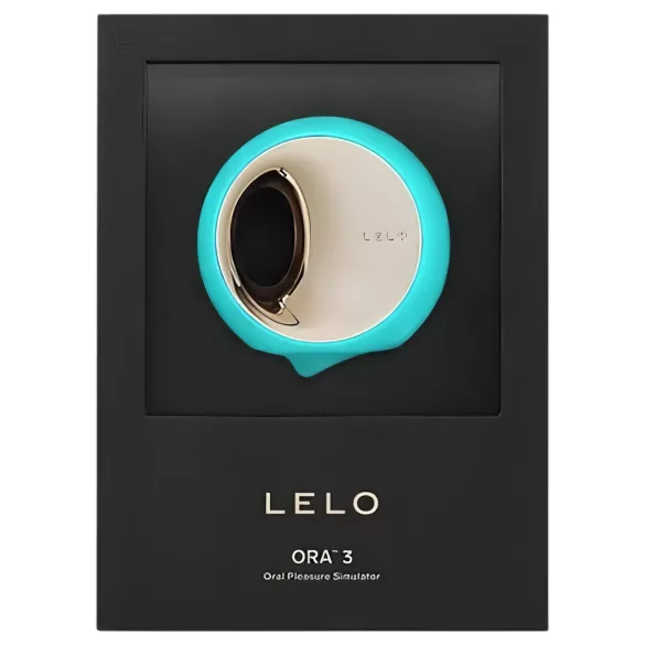 LELO Ora 3 - oraalseksi simulaator ja kliitorivibraator - türkiissinisega