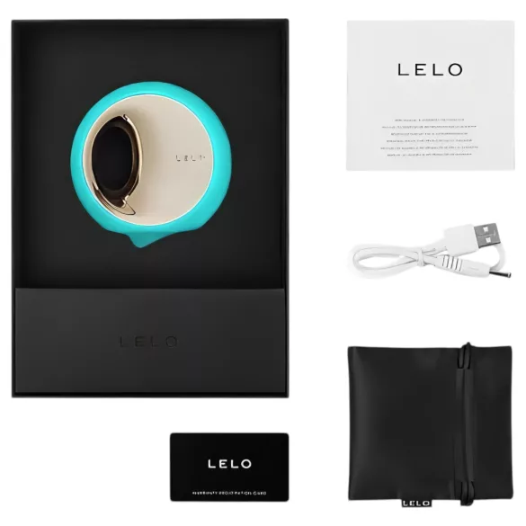 LELO Ora 3 - oraalseksi simulaator ja kliitorivibraator - türkiissinisega