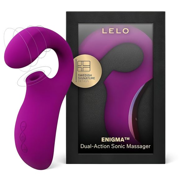 LELO Enigma - laetav, veekindel, 2in1 G-punkti vibraator (lilla)