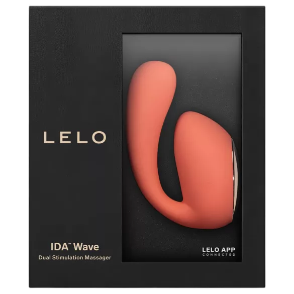 LELO Ida Wave - rakendusega juhitav vibreeriv‑pöörlev vibraator (korall)