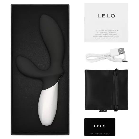 LELO Loki Wave 2 - laetav veekindel eesnäärmevibraator must