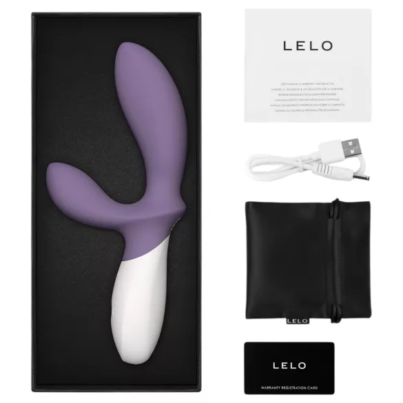 LELO Loki Wave 2 - aku prostaatavibraator - veekindel - lilla