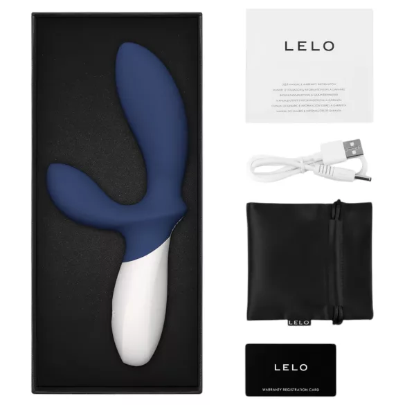 LELO Loki Wave 2 - akuga veekindel eesnäärmevibraator - sinine
