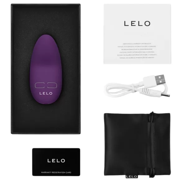 LELO Lily 3 - akuga veekindel kliitorivibraator - tume lilla