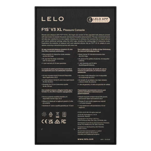 LELO Siri 3 - häälega juhitav kliitorivibraator - lilla
