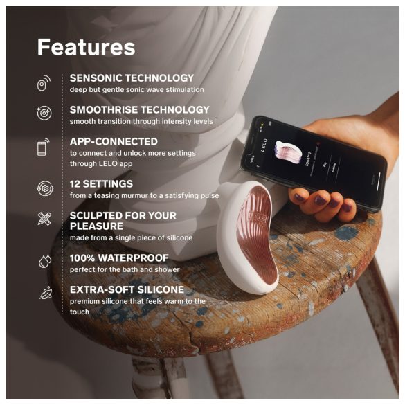 LELO Sona 3 - helilainete kliitoristimulaator - lilla