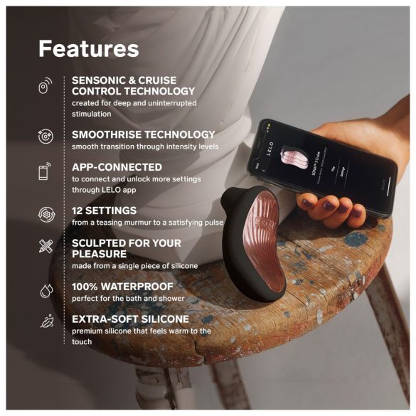 LELO Sona 3 Cruise - kliitorivibraator - helilained - lilla