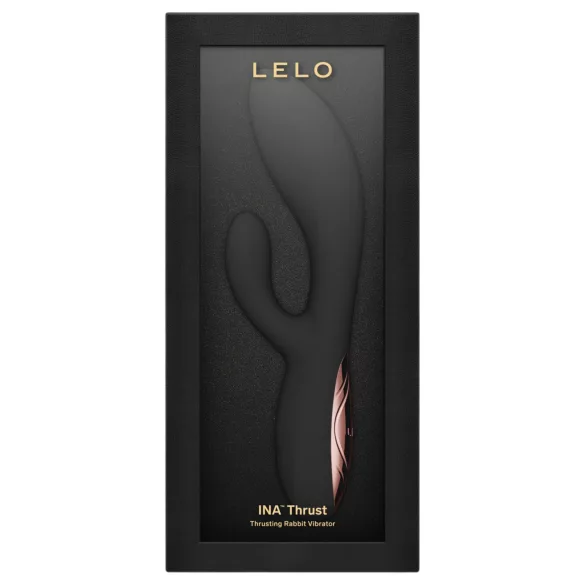 LELO - INA Thrust tõukefunktsiooniga jänkuvibraator (must)