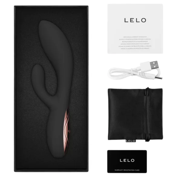 LELO - INA Thrust tõukefunktsiooniga jänkuvibraator (must)