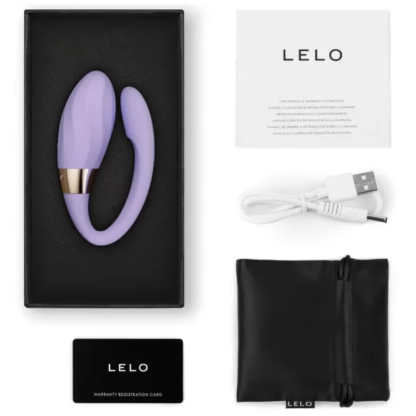 LELO Tiani Twist - nutikas paarivibraator (lilla)
