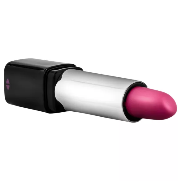 Blush Lipstick Rosé - veekindel huulepulga vibraator - must-roosa