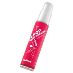   Crushious ZZ POP - söödav vedel vibraator, kirsi maitsega (10 ml)