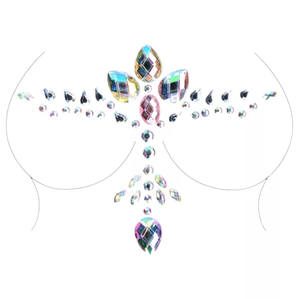 Le Désir - sädelev rinna kleebis - vikerkaar