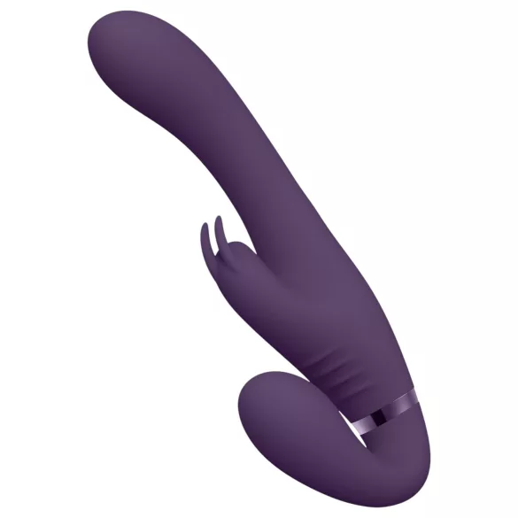Vive Suki - strap-on vibraator ilma rihmadeta - lilla