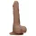 RealRock - realistlik munanditega dildo - 17cm - tume naturaalne