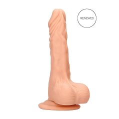RealRock - dildo munanditega - realistlik - 20cm naturaalne