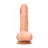 RealRock - dildo munanditega - realistlik - 20cm naturaalne