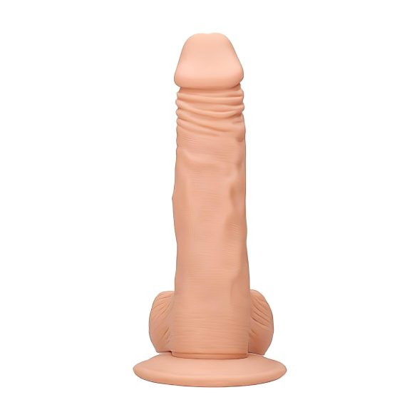 RealRock - dildo munanditega - realistlik - 20cm naturaalne