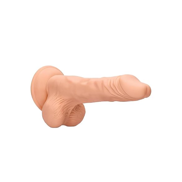 RealRock - dildo munanditega - realistlik - 20cm naturaalne