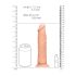 RealRock Dong 8 - elutruu dildo (20 cm) - naturaalne