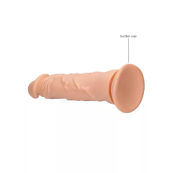 RealRock Dong 10 - realistlik dildopikendus 25cm - naturaalne